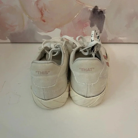 OFF-WHITE Low Vulcanized Eco Canvas White pink - Picture 3 of 8